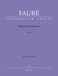 Requiem, Op. 48 Orchestra Scores/Parts sheet music cover Thumbnail